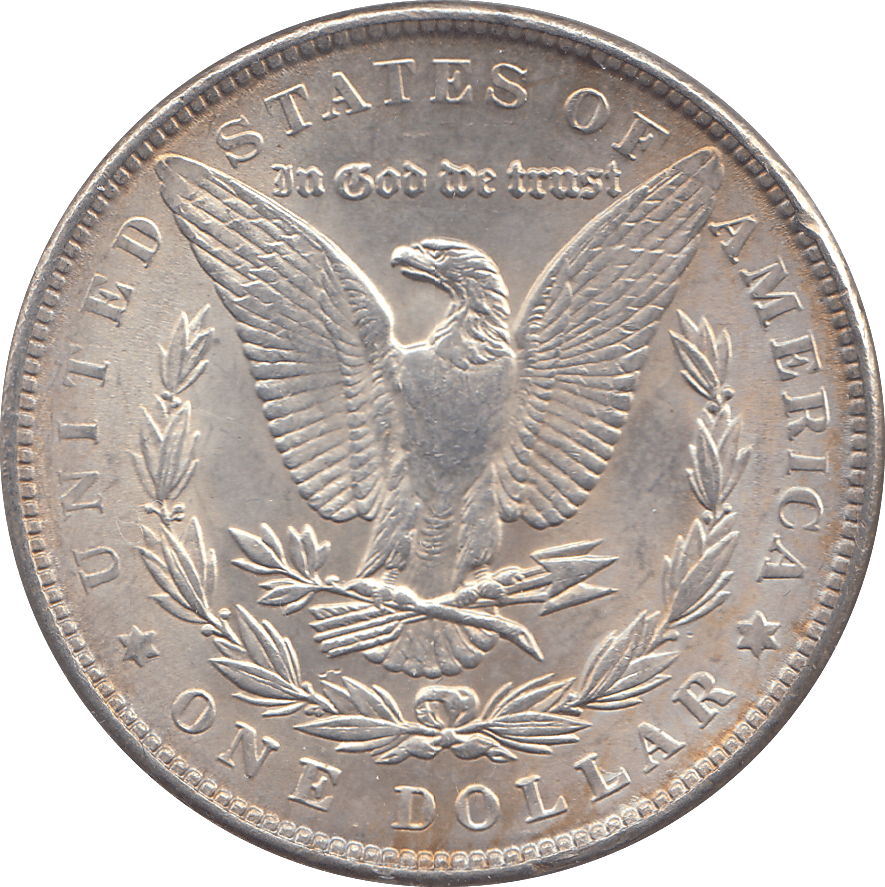 1889 SILVER MORGAN DOLLAR USA PHILADELPHIA MINT 8 - SILVER WORLD COINS - Cambridgeshire Coins