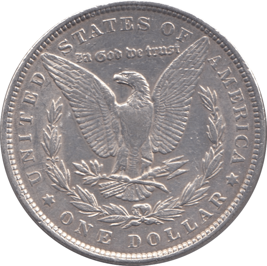 1889 SILVER MORGAN DOLLAR USA PHILADELPHIA MINT - SILVER WORLD COINS - Cambridgeshire Coins