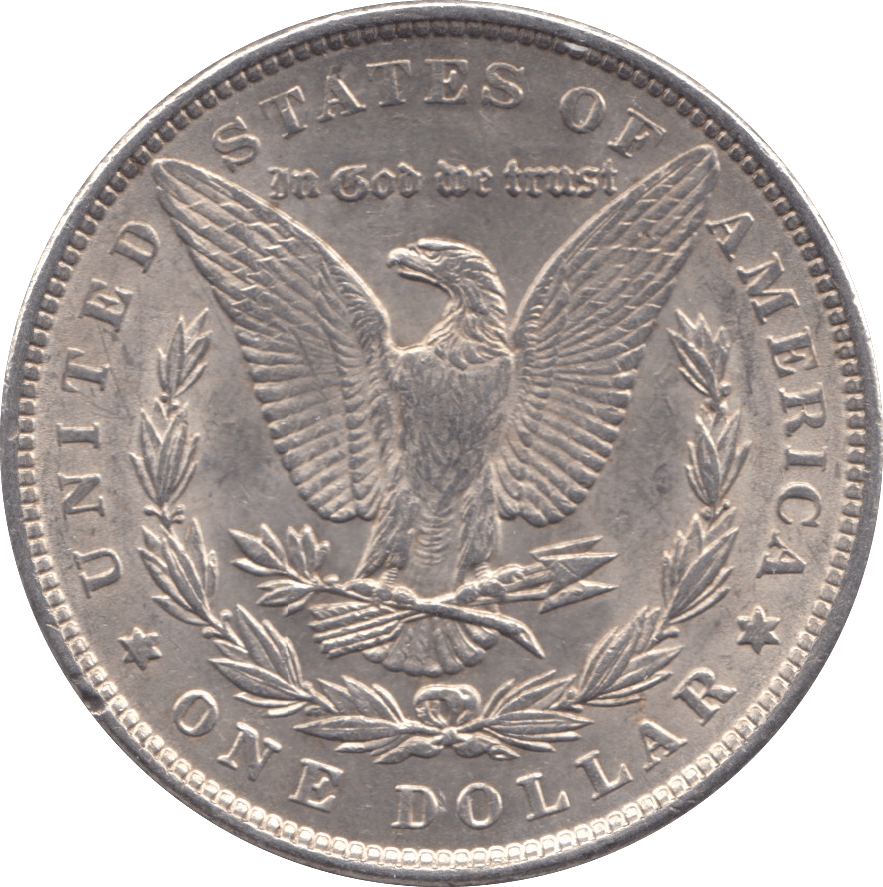 1889 SILVER MORGAN DOLLAR USA PHILADELPHIA MINT - SILVER WORLD COINS - Cambridgeshire Coins