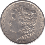 1889 SILVER MORGAN DOLLAR USA PHILADELPHIA MINT - SILVER WORLD COINS - Cambridgeshire Coins