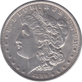 1889 SILVER MORGAN DOLLAR USA PHILADELPHIA MINT - SILVER WORLD COINS - Cambridgeshire Coins