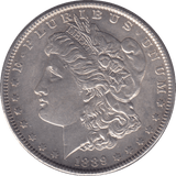 1889 SILVER MORGAN DOLLAR USA PHILADELPHIA MINT - SILVER WORLD COINS - Cambridgeshire Coins