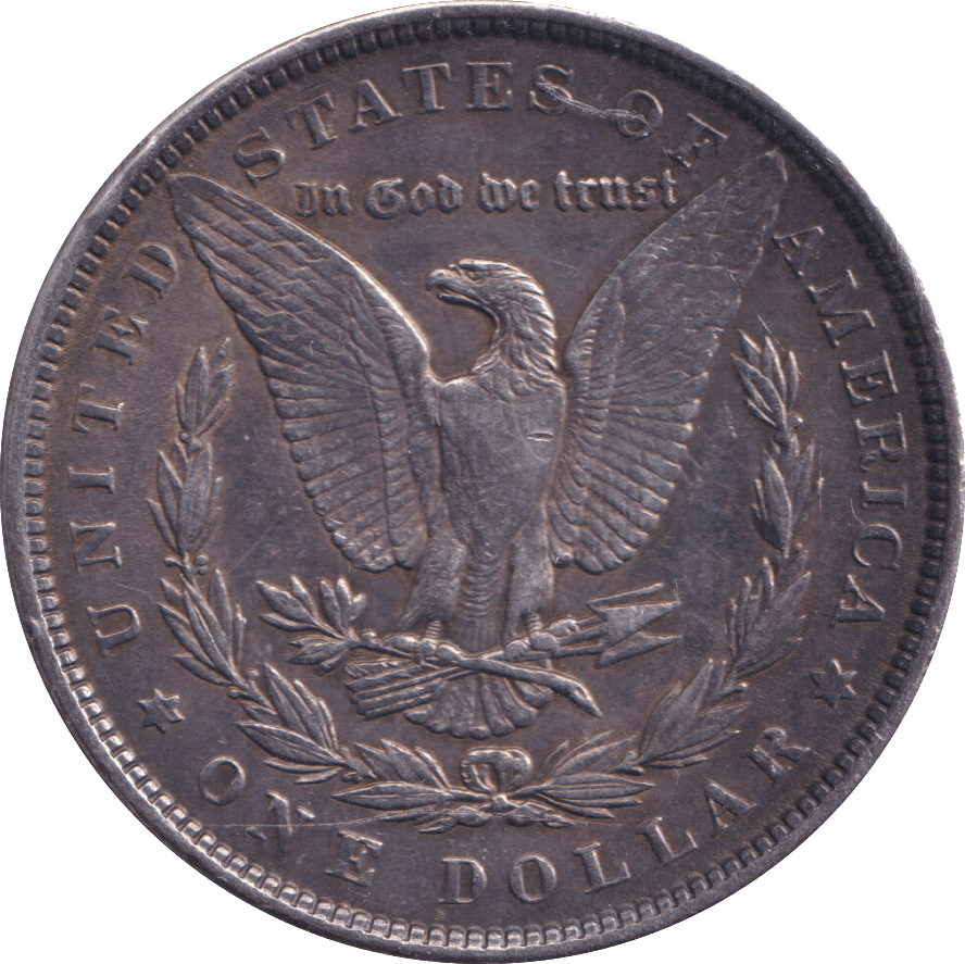 1889 SILVER MORGAN DOLLAR USA PHILADELPHIA - SILVER WORLD COINS - Cambridgeshire Coins