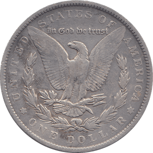 1889 SILVER MORGAN DOLLAR USA - SILVER WORLD COINS - Cambridgeshire Coins