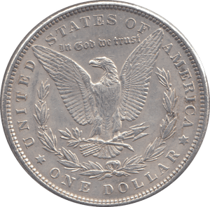 1889 SILVER MORGAN DOLLAR USA - SILVER WORLD COINS - Cambridgeshire Coins
