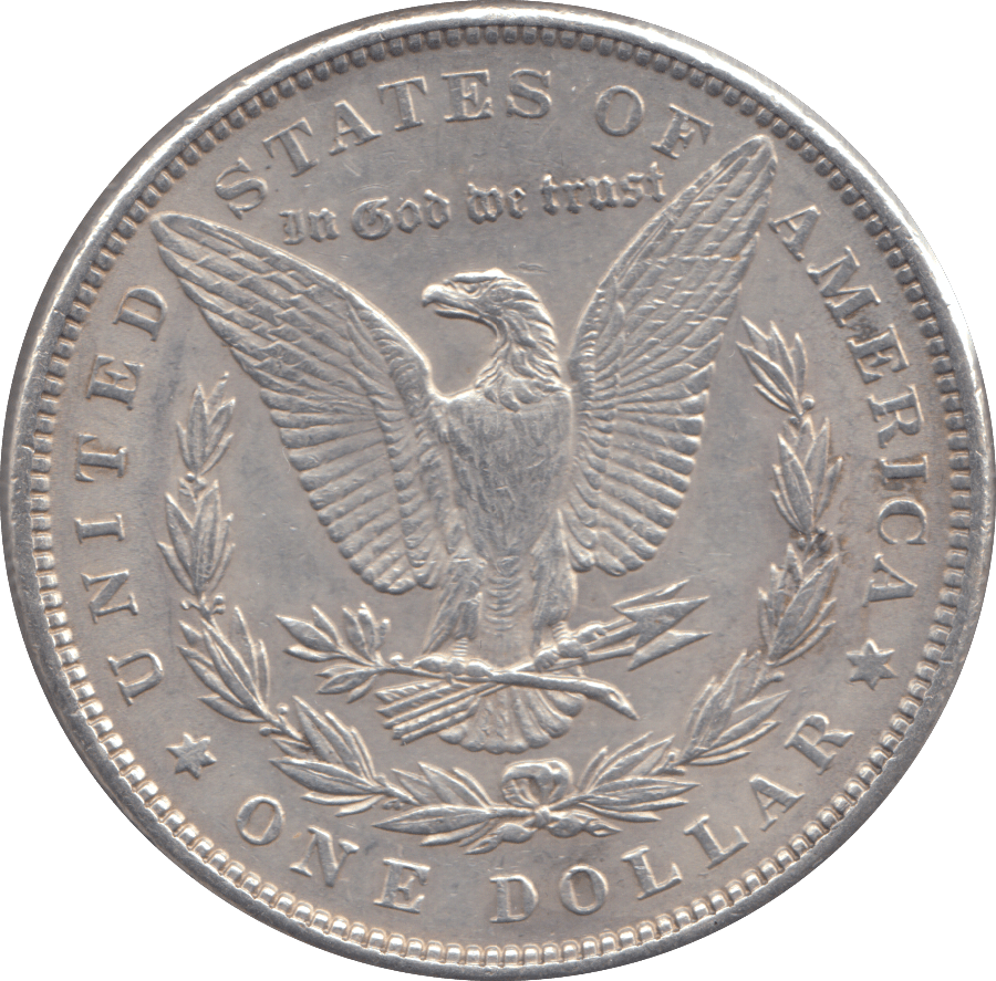 1889 SILVER MORGAN DOLLAR USA - SILVER WORLD COINS - Cambridgeshire Coins