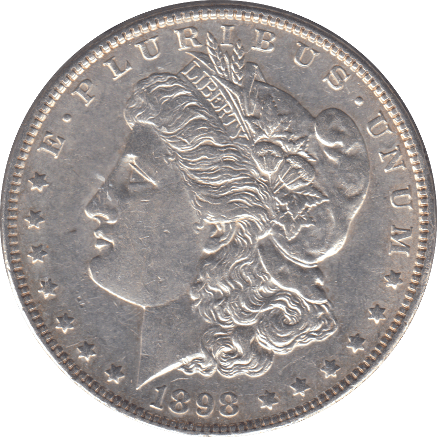 1889 SILVER MORGAN DOLLAR USA - SILVER WORLD COINS - Cambridgeshire Coins