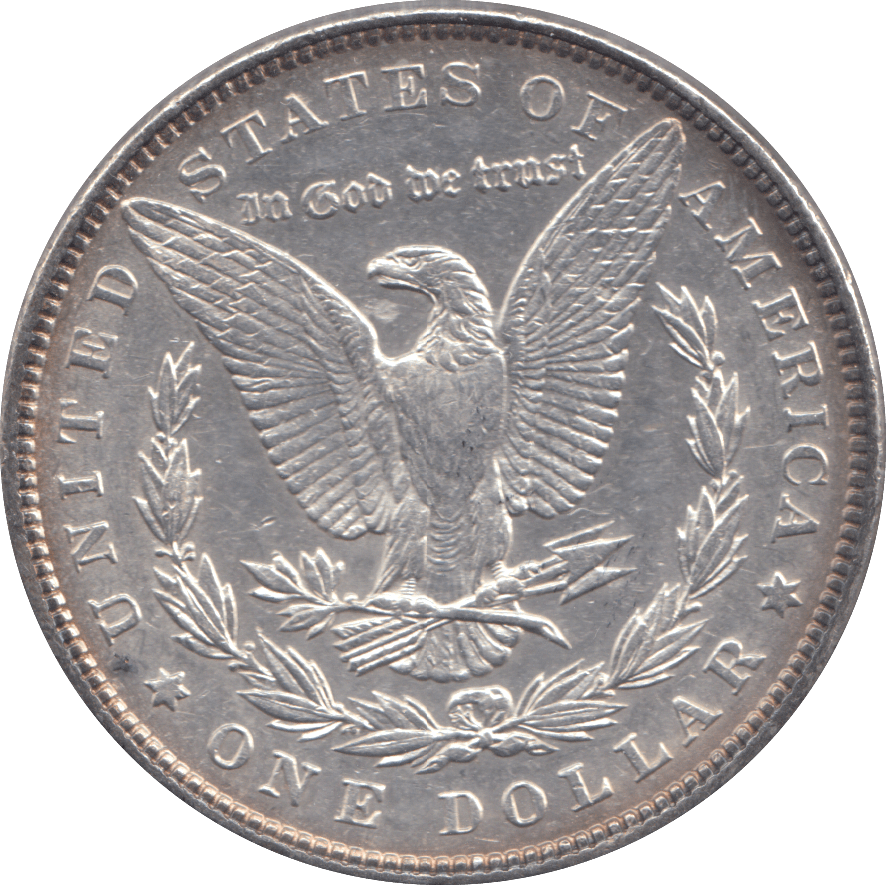 1889 SILVER MORGAN DOLLAR USA - SILVER WORLD COINS - Cambridgeshire Coins