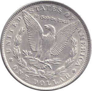 1889 SILVER MORGAN DOLLAR USA - SILVER WORLD COINS - Cambridgeshire Coins