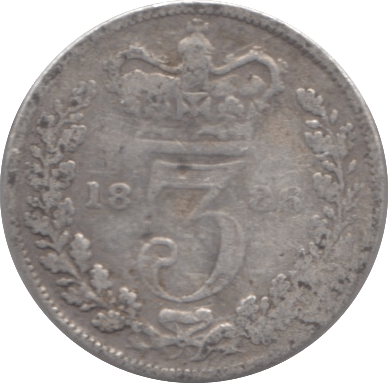 1889 THREEPENCE ( FAIR ) 3 - THREEPENCE - Cambridgeshire Coins