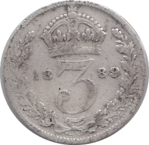 1889 THREEPENCE ( FAIR ) - THREEPENCE - Cambridgeshire Coins