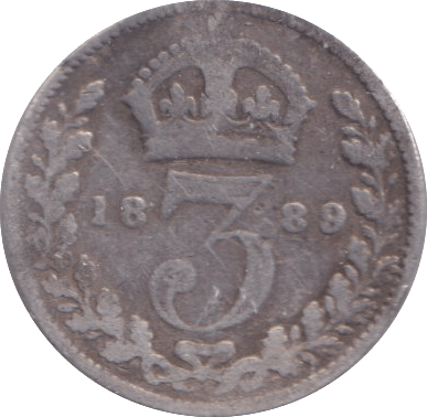 1889 THREEPENCE ( FAIR ) - THREEPENCE - Cambridgeshire Coins
