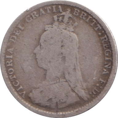 1889 THREEPENCE ( FINE ) - THREEPENCE - Cambridgeshire Coins