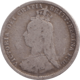 1889 THREEPENCE ( FINE ) - THREEPENCE - Cambridgeshire Coins