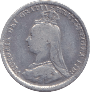 1889 THREEPENCE ( FINE ) - THREEPENCE - Cambridgeshire Coins