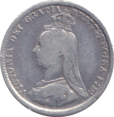 1889 THREEPENCE ( FINE ) - THREEPENCE - Cambridgeshire Coins