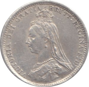 1889 THREEPENCE ( GVF ) - THREEPENCE - Cambridgeshire Coins