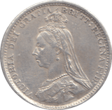1889 THREEPENCE ( GVF ) - THREEPENCE - Cambridgeshire Coins