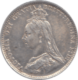 1889 THREEPENCE ( GVF ) - THREEPENCE - Cambridgeshire Coins