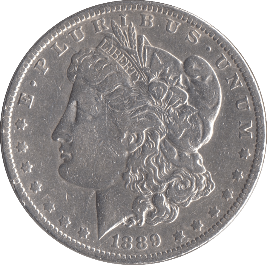 1889 USA SILVER MORGAN DOLLAR NEW ORLEANS MINT - SILVER WORLD COINS - Cambridgeshire Coins