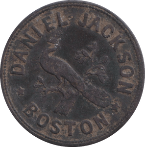 1890 BOSTON PUB TOKEN - OTHER TOKENS - Cambridgeshire Coins