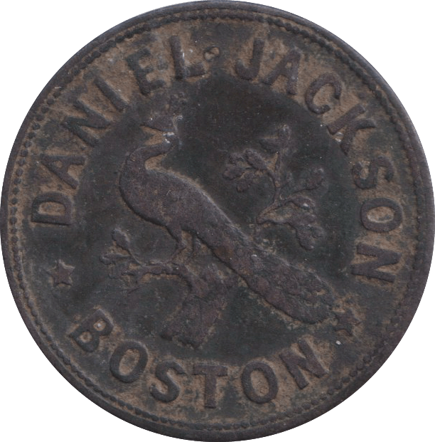 1890 BOSTON PUB TOKEN - OTHER TOKENS - Cambridgeshire Coins