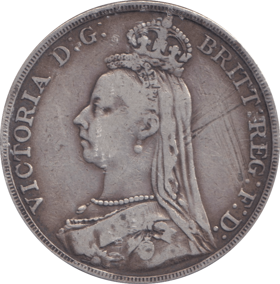 1890 CROWN E ( GF ) - CROWN - Cambridgeshire Coins