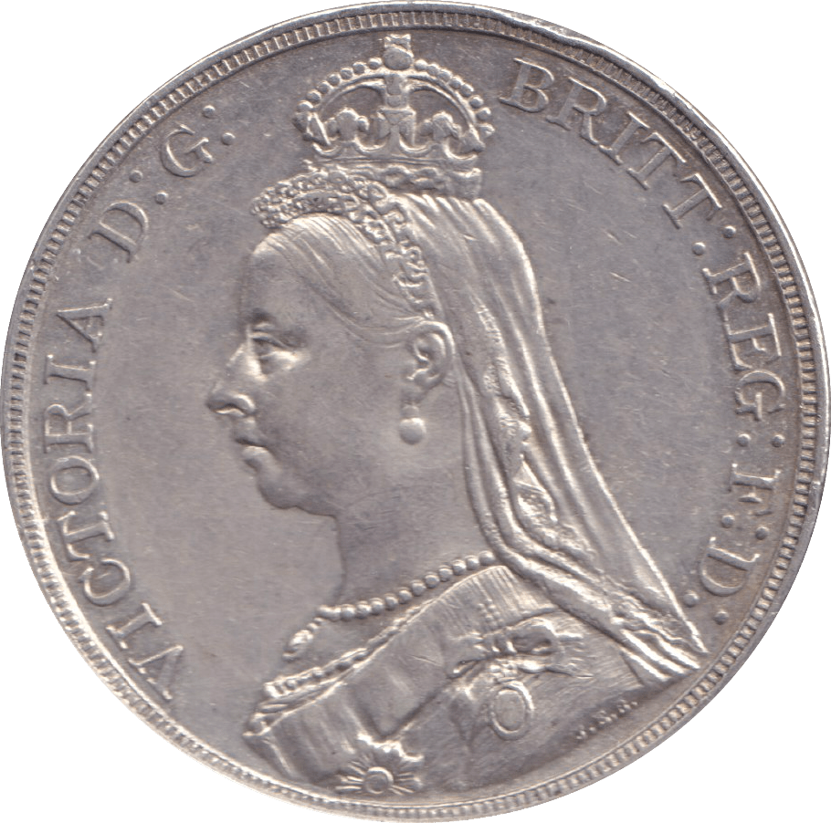 1890 CROWN ( EF ) - CROWN - Cambridgeshire Coins