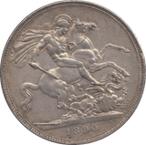 1890 CROWN ( EF ) - CROWN - Cambridgeshire Coins