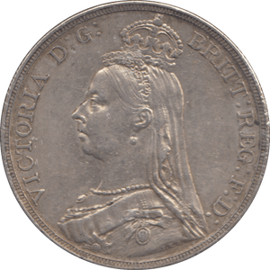 1890 CROWN ( EF ) - CROWN - Cambridgeshire Coins