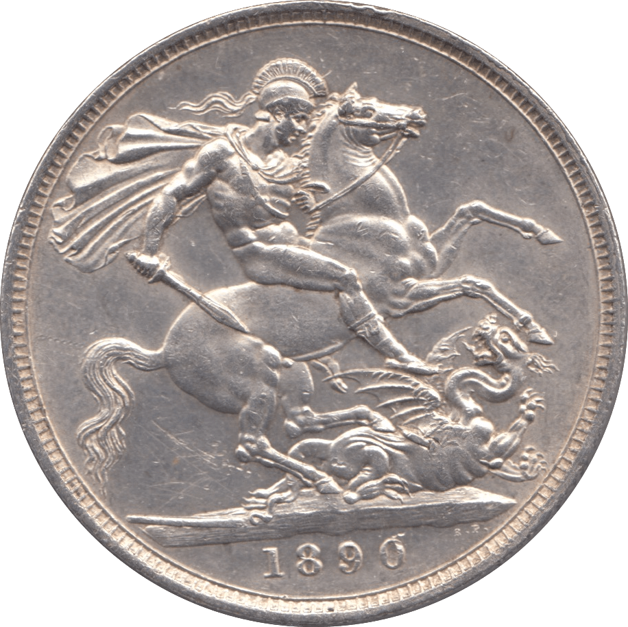 1890 CROWN ( EF ) D1 - CROWN - Cambridgeshire Coins