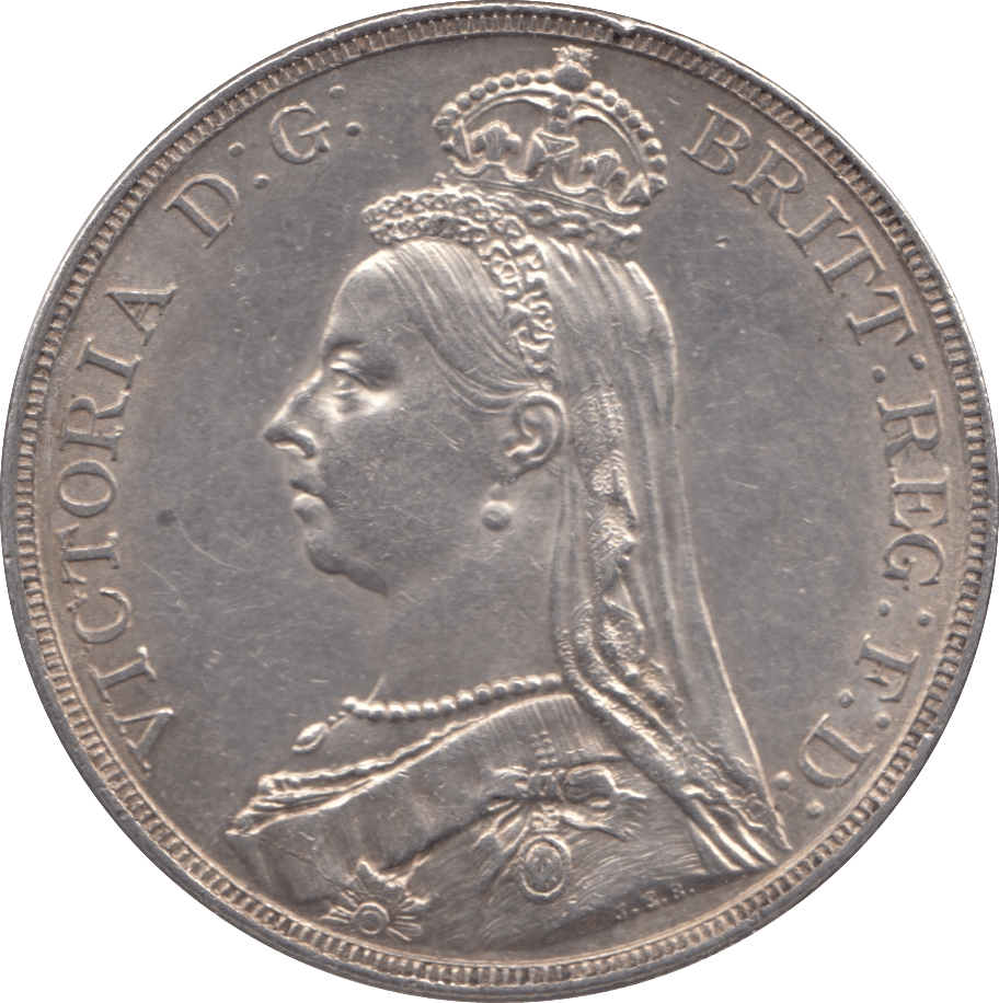 1890 CROWN ( EF ) D1 - CROWN - Cambridgeshire Coins