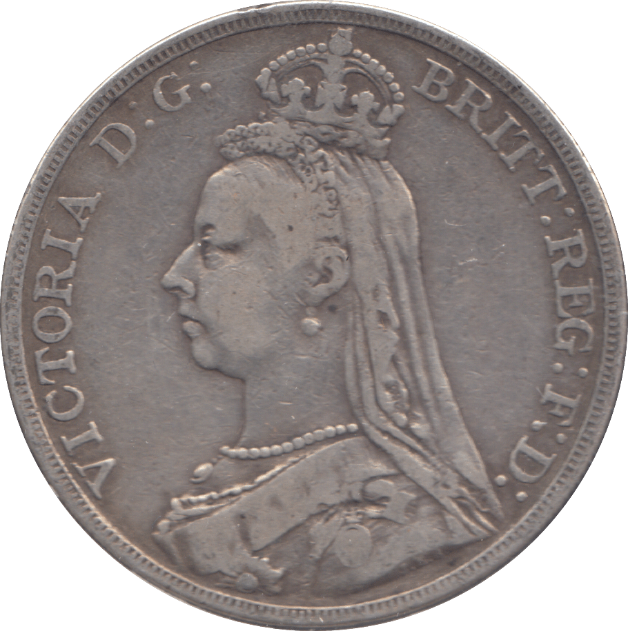 1890 CROWN ( F ) - CROWN - Cambridgeshire Coins