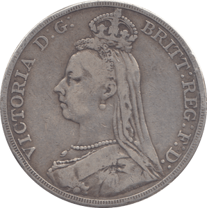 1890 CROWN ( F ) - CROWN - Cambridgeshire Coins