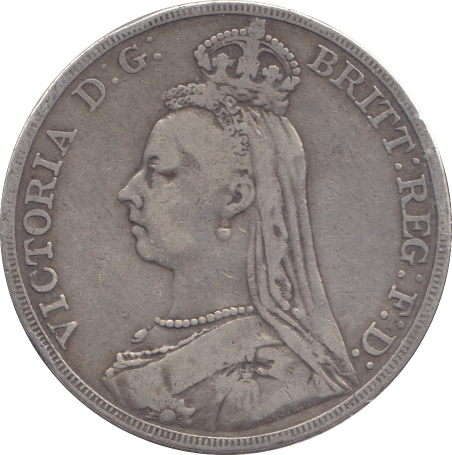 1890 CROWN ( F ) - CROWN - Cambridgeshire Coins