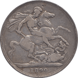 1890 CROWN ( F ) - WORLD COINS - Cambridgeshire Coins