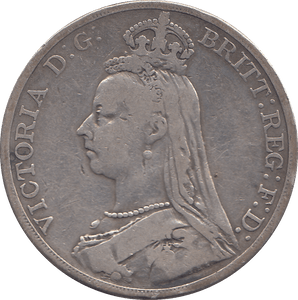 1890 CROWN ( F ) - WORLD COINS - Cambridgeshire Coins