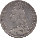 1890 CROWN ( F ) - WORLD COINS - Cambridgeshire Coins