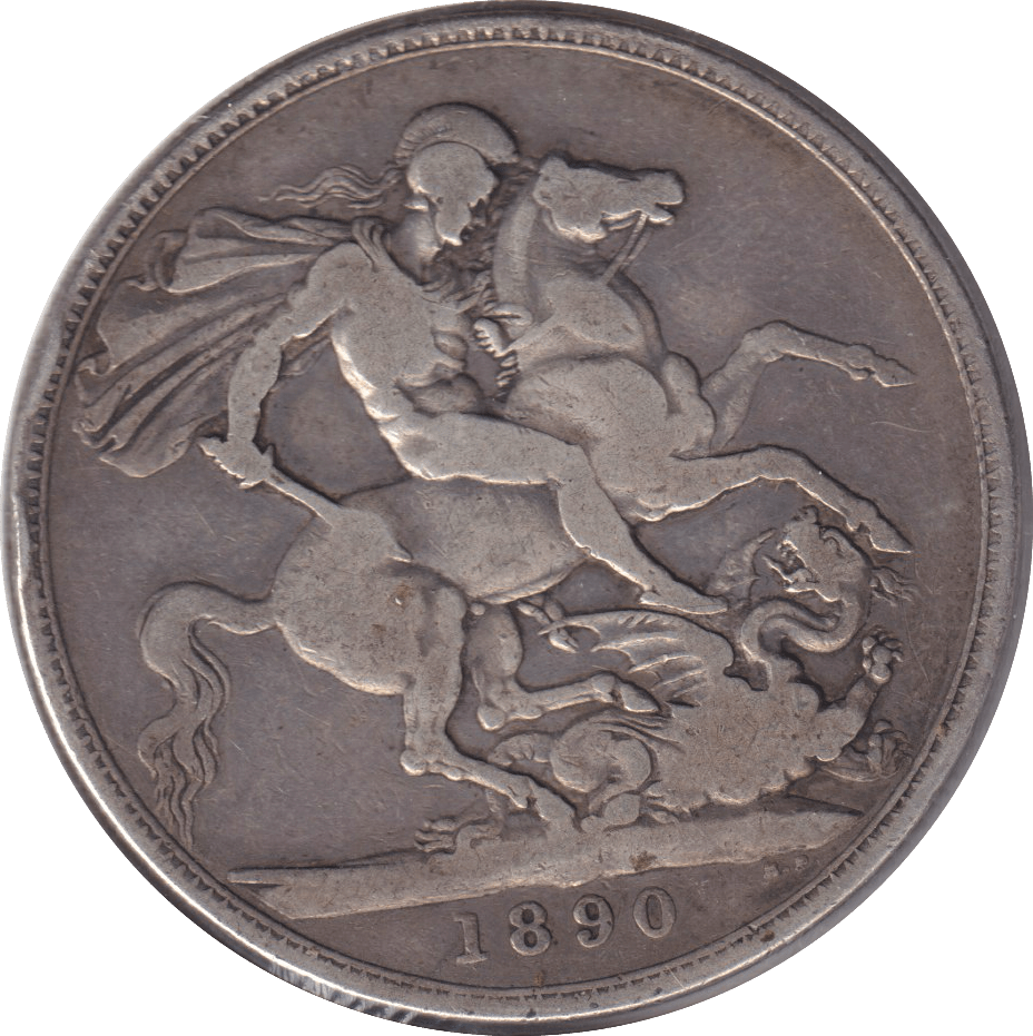 1890 CROWN (FINE) 8 - CROWN - Cambridgeshire Coins