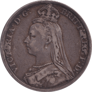 1890 CROWN ( FINE ) - CROWN - Cambridgeshire Coins
