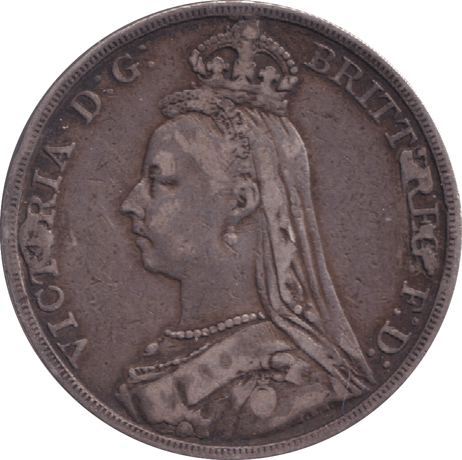 1890 CROWN ( FINE ) - CROWN - Cambridgeshire Coins