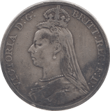 1890 CROWN ( FINE ) - CROWN - Cambridgeshire Coins