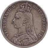 1890 CROWN ( FINE ) - CROWN - Cambridgeshire Coins