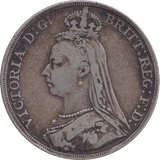 1890 CROWN ( FINE ) - CROWN - Cambridgeshire Coins
