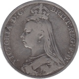 1890 CROWN ( FINE ) - CROWN - Cambridgeshire Coins