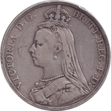 1890 CROWN ( FINE ) - CROWN - Cambridgeshire Coins