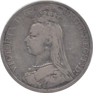 1890 CROWN ( FINE ) - CROWN - Cambridgeshire Coins