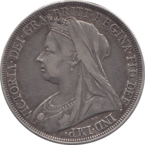 1890 CROWN ( FINE ) - CROWN - Cambridgeshire Coins