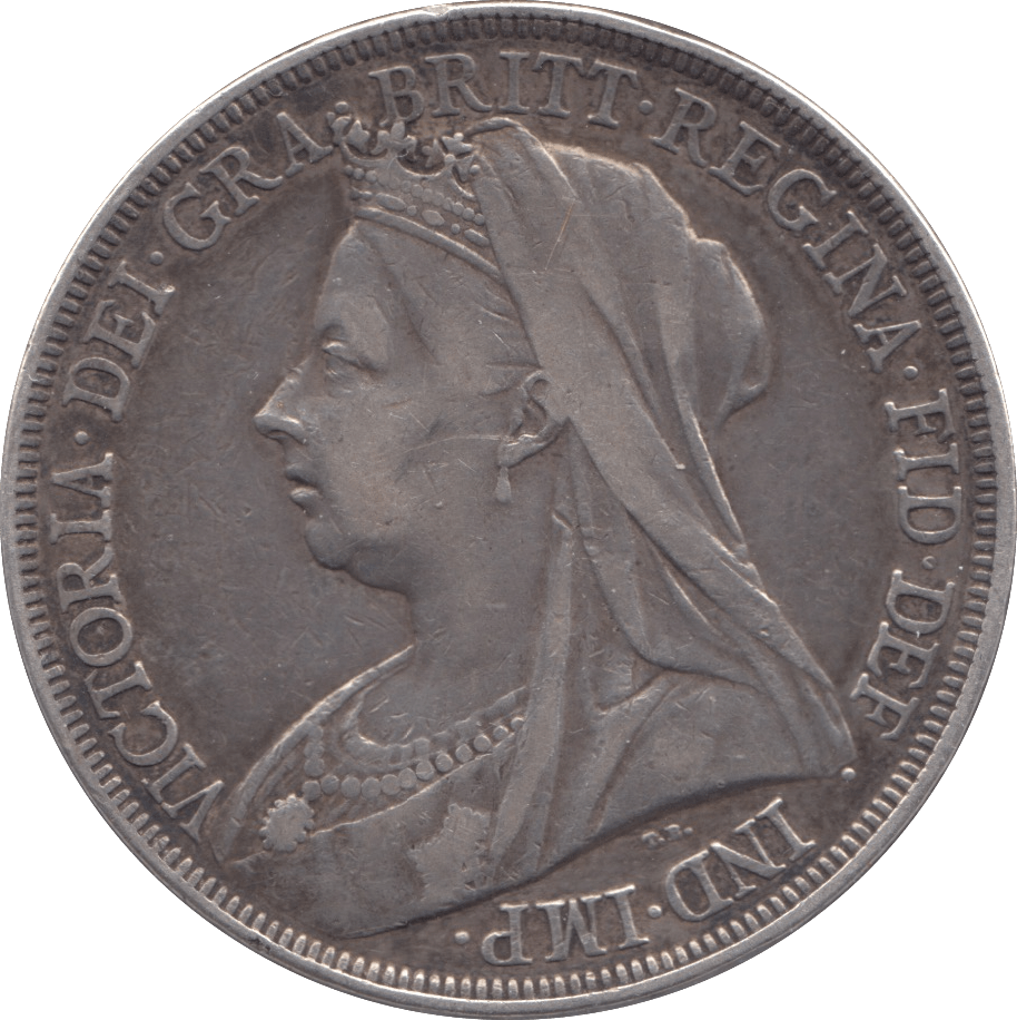 1890 CROWN ( FINE ) - CROWN - Cambridgeshire Coins