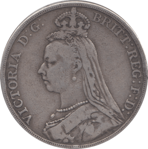 1890 CROWN ( FINE ) - CROWN - Cambridgeshire Coins